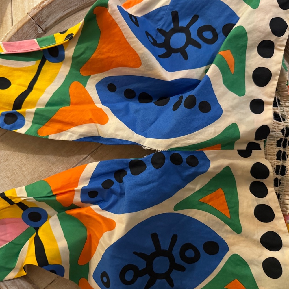 Joie Multicolor Geometric Print halter & Maxi Skirt set - Picture 6 of 9